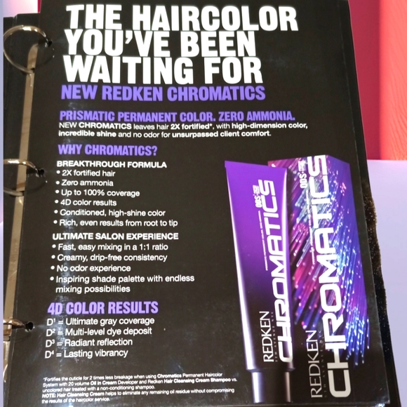 Redken Chromatics 2 Tubes Permanent Ammonia-free Hair Color Light Copper Brown - Picture 14 of 15